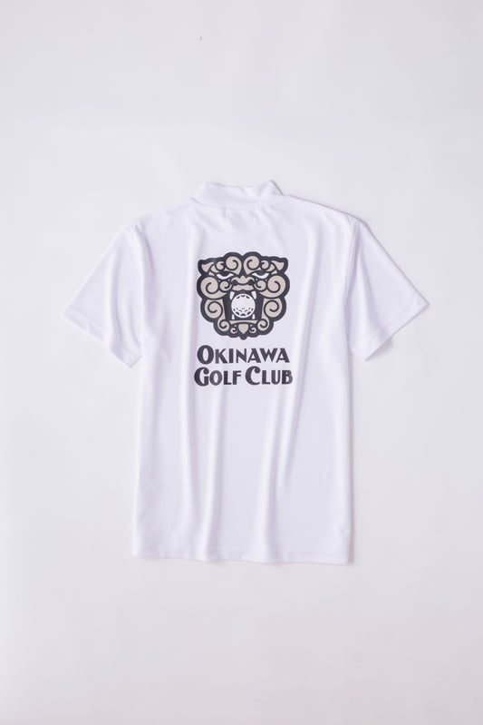 再入荷！＊NEW-2026HS＊【UNISEX】Standard Mock neck Shirt LockupHS Shisa WH
