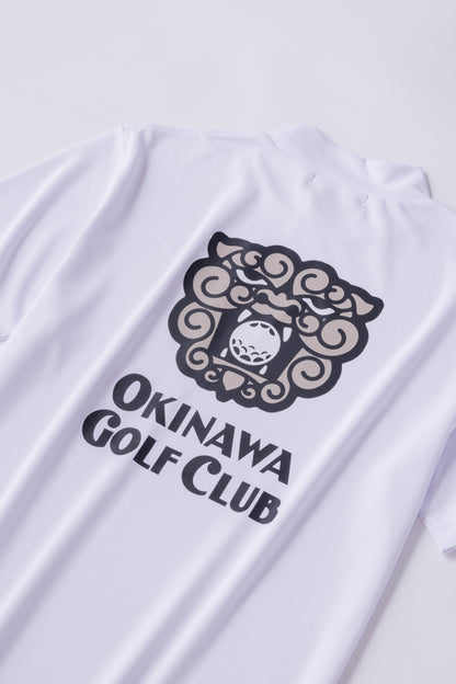 再入荷！＊NEW-2026HS＊【UNISEX】Standard Mock neck Shirt LockupHS Shisa WH