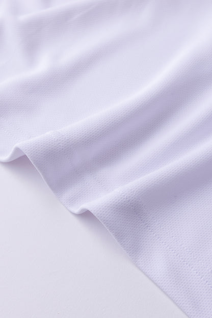 ＊NEW＊【UNISEX】Standard Mock neck Shirt Chill Golf Life Cart Higa-kun WH