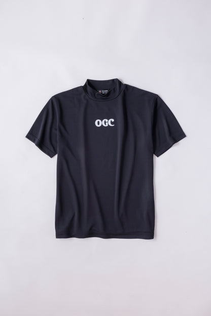 再入荷！＊NEW-2026HS＊【UNISEX】Standard Mock neck Shirt LockupHS Shisa BK