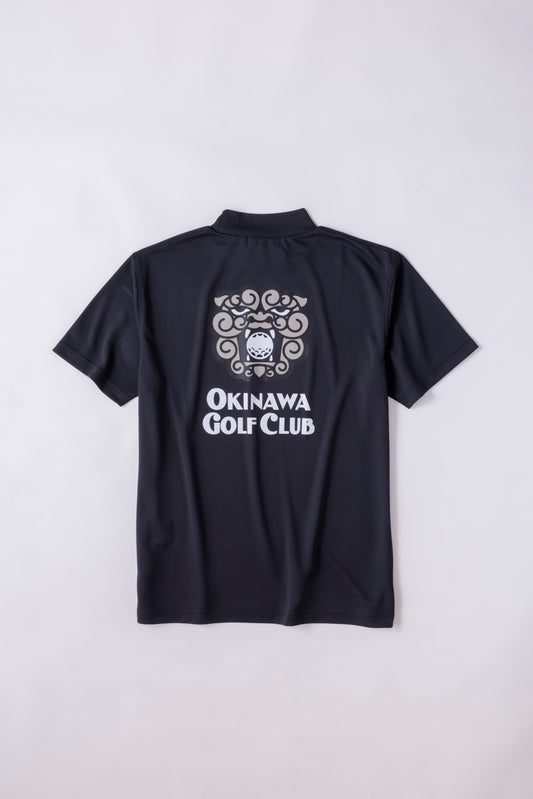 再入荷！＊NEW-2026HS＊【UNISEX】Standard Mock neck Shirt LockupHS Shisa BK