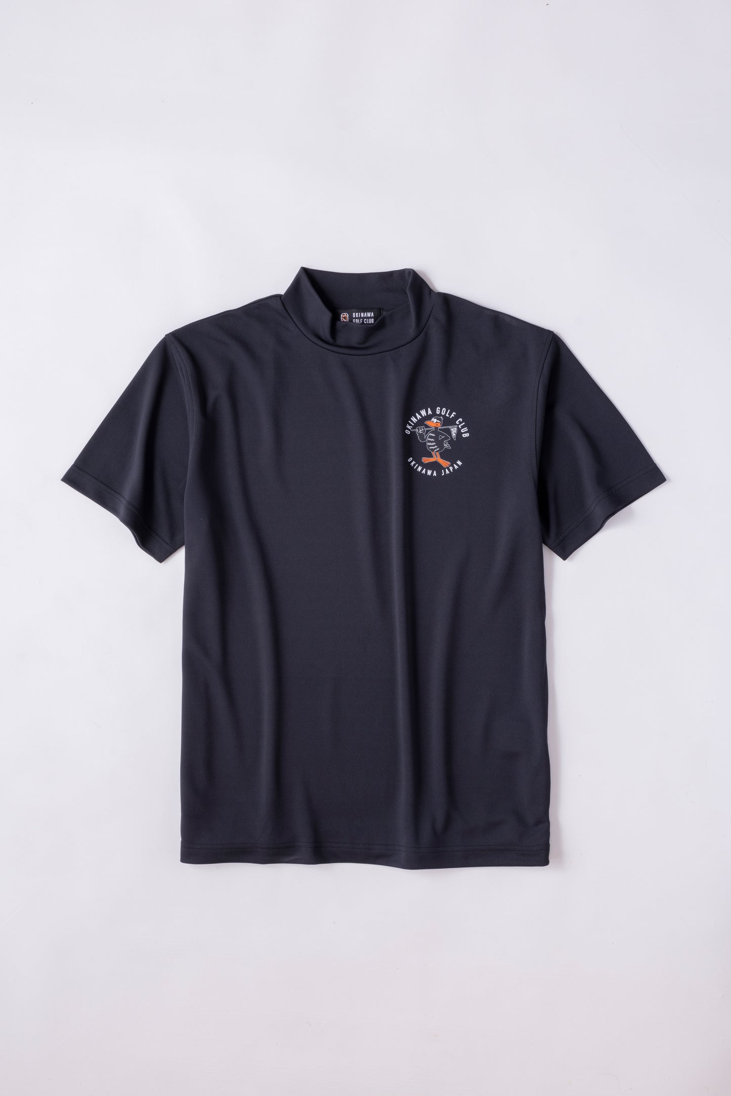 再入荷！＊NEW-2026HS＊【UNISEX】Standard Mock neck Shirt Circle Flag Higa FP BK