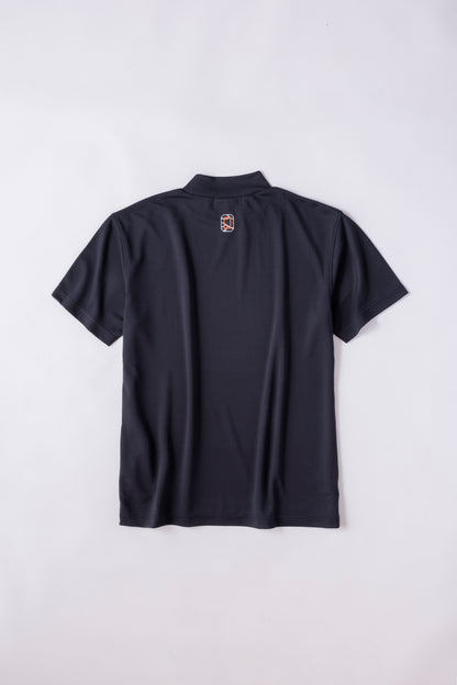 再入荷！＊NEW-2026HS＊【UNISEX】Standard Mock neck Shirt Circle Flag Higa FP BK