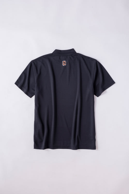 再入荷！＊NEW-2026HS＊【UNISEX】Standard Mock neck Shirt Circle Flag Higa FP BK