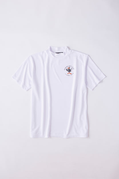 再入荷！＊NEW-2026HS＊【UNISEX】Standard Mock neck Shirt Circle Flag Higa FP WH