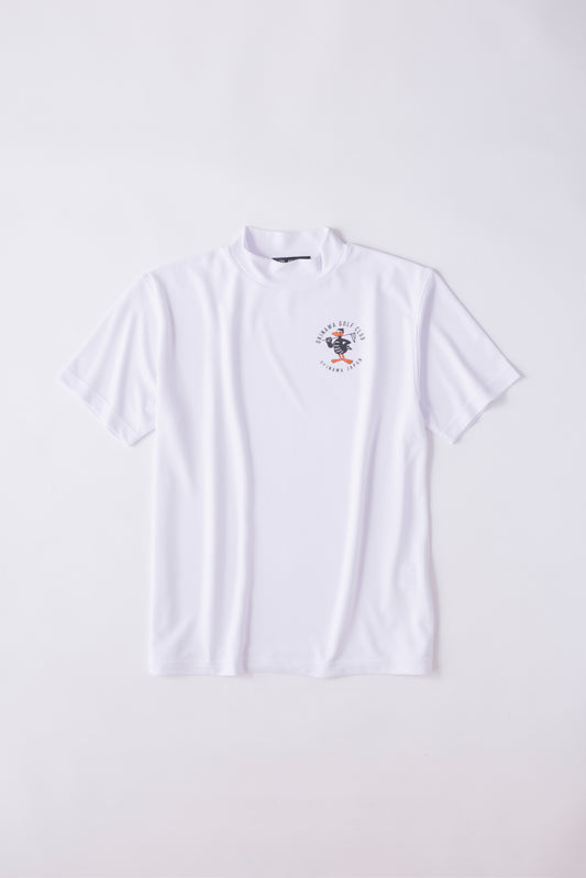 再入荷！＊NEW-2026HS＊【UNISEX】Standard Mock neck Shirt Circle Flag Higa FP WH