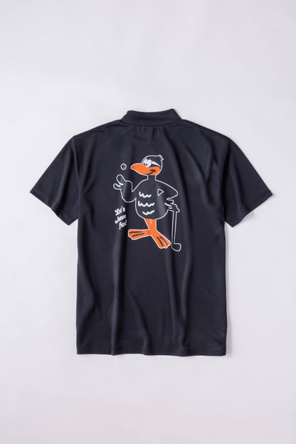 再入荷！＊NEW-2026HS＊【UNISEX】Standard Mock neck Shirt Ball＆Club Higa BK