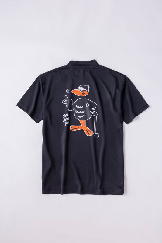 再入荷！＊NEW-2026HS＊【UNISEX】Standard Mock neck Shirt Ball＆Club Higa BK