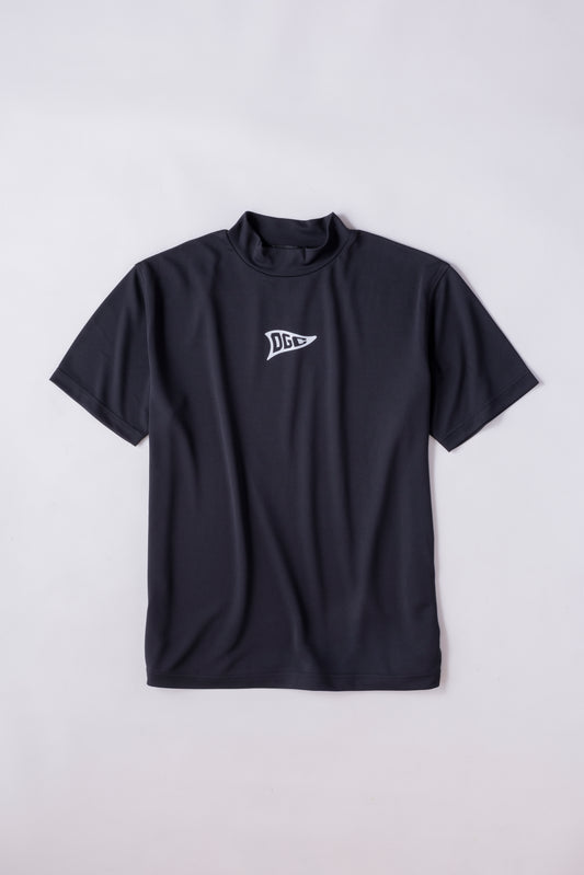 ＊NEW＊【UNISEX】Standard Mock neck Shirt LockupHS Swing Higa BK
