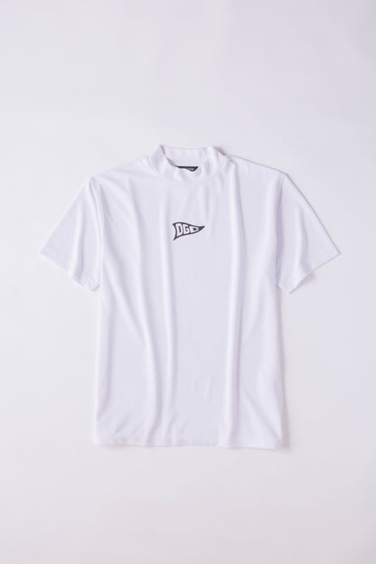 ＊NEW＊【UNISEX】Standard Mock neck Shirt LockupHS Swing Higa WH
