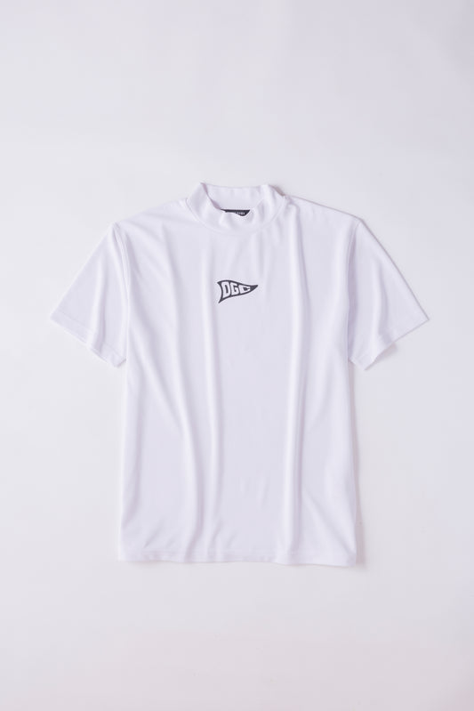 ＊NEW＊【UNISEX】Standard Mock neck Shirt LockupHS Swing Higa WH