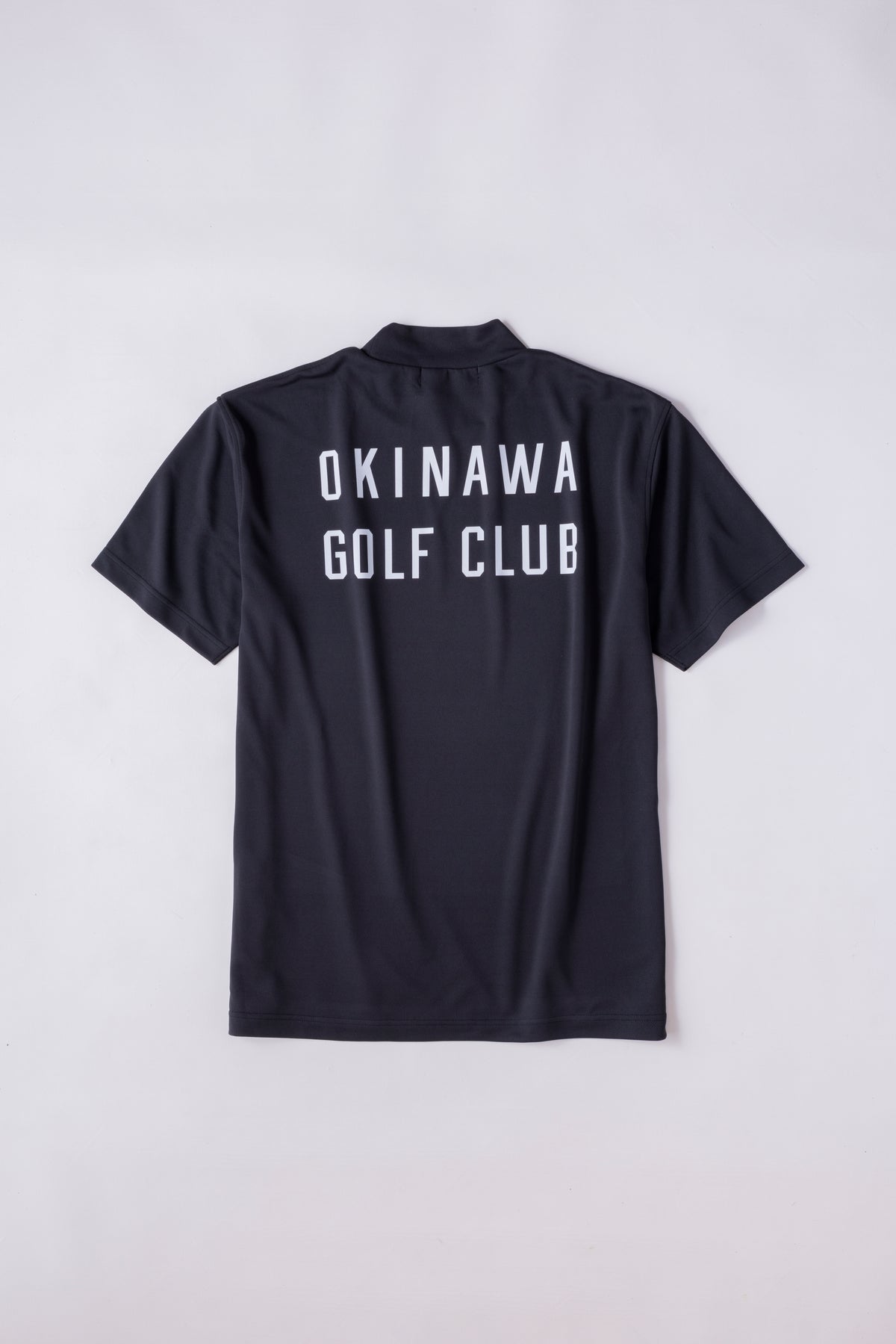 ＊NEW＊【UNISEX】Standard Mock neck Shirt G"O"LF×Logotype BK
