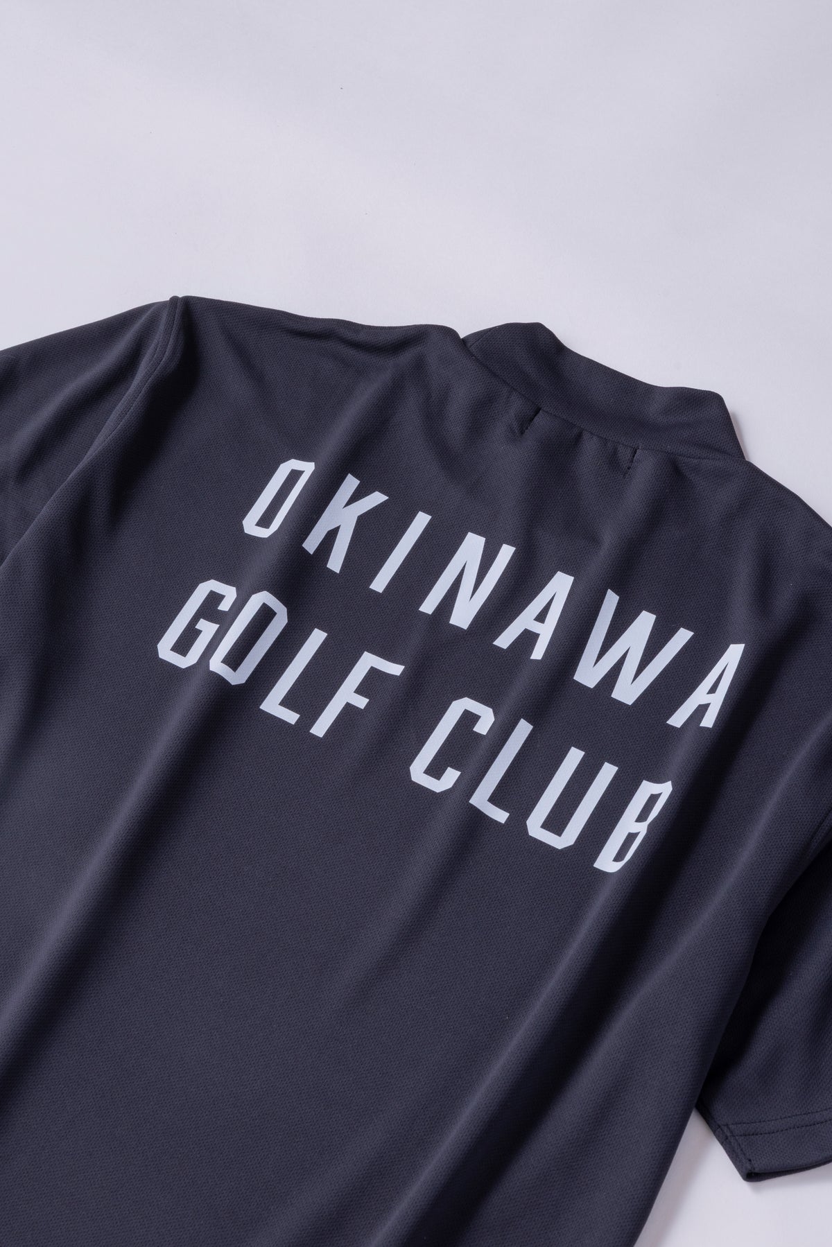 ＊NEW＊【UNISEX】Standard Mock neck Shirt G"O"LF×Logotype BK