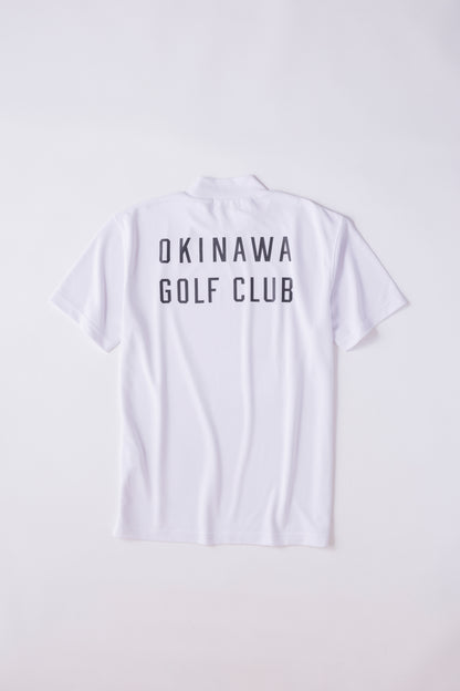 ＊NEW＊【UNISEX】Standard Mock neck Shirt G"O"LF×Logotype WH