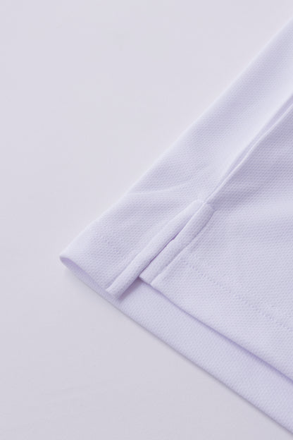 ＊NEW＊【UNISEX】Standard Mock neck Shirt G"O"LF×Logotype WH