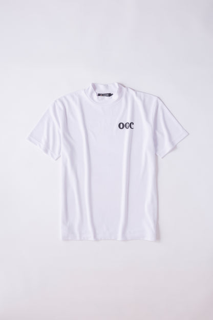 ＊NEW＊【UNISEX】Standard Mock neck Shirt Circle Cart Higa BP WH