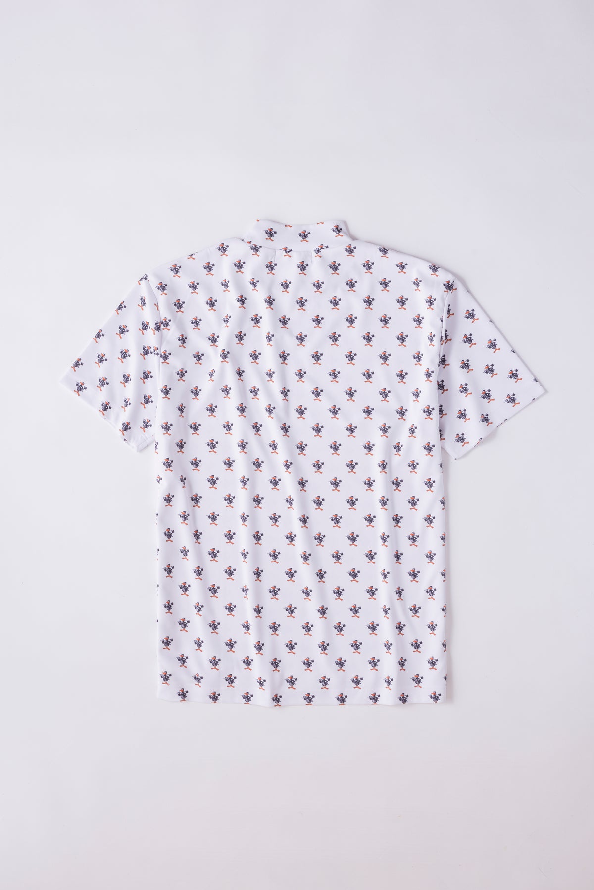 ＊NEW＊【UNISEX】Standard Mock neck Shirt Flag Higa Pattern WH