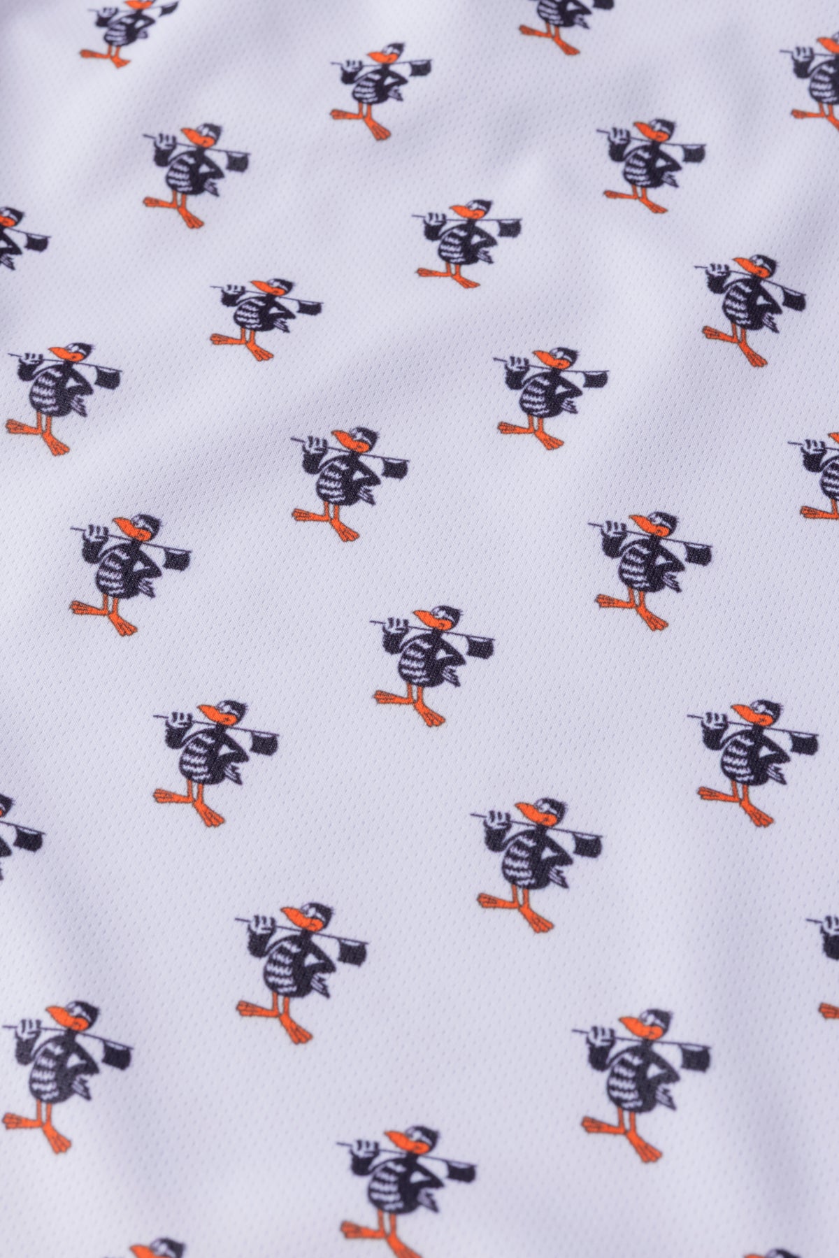 ＊NEW＊【UNISEX】Standard Mock neck Shirt Flag Higa Pattern WH