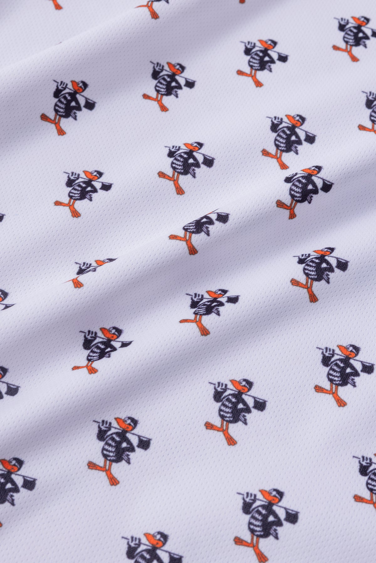 ＊NEW＊【UNISEX】Standard Mock neck Shirt Flag Higa Pattern WH
