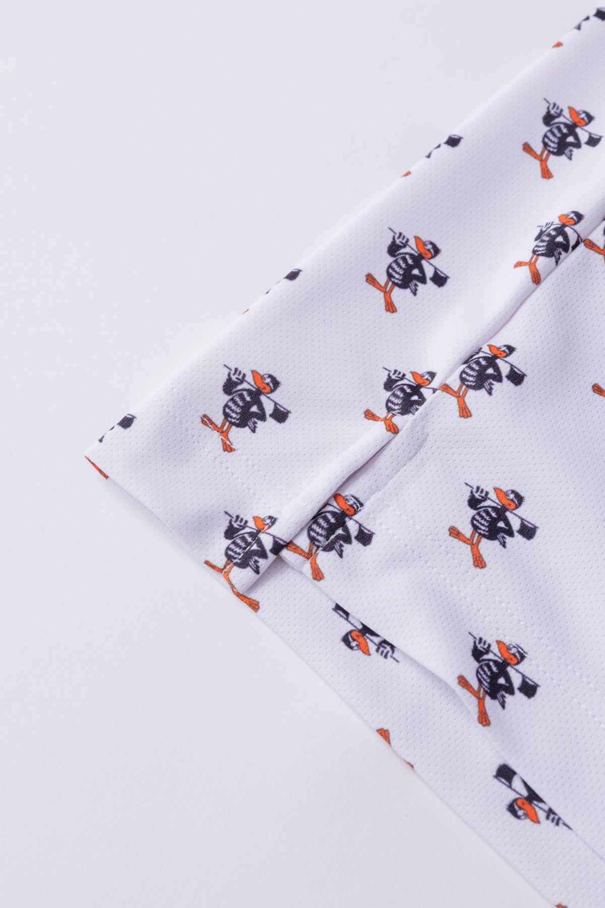 ＊NEW＊【UNISEX】Standard Mock neck Shirt Flag Higa Pattern WH
