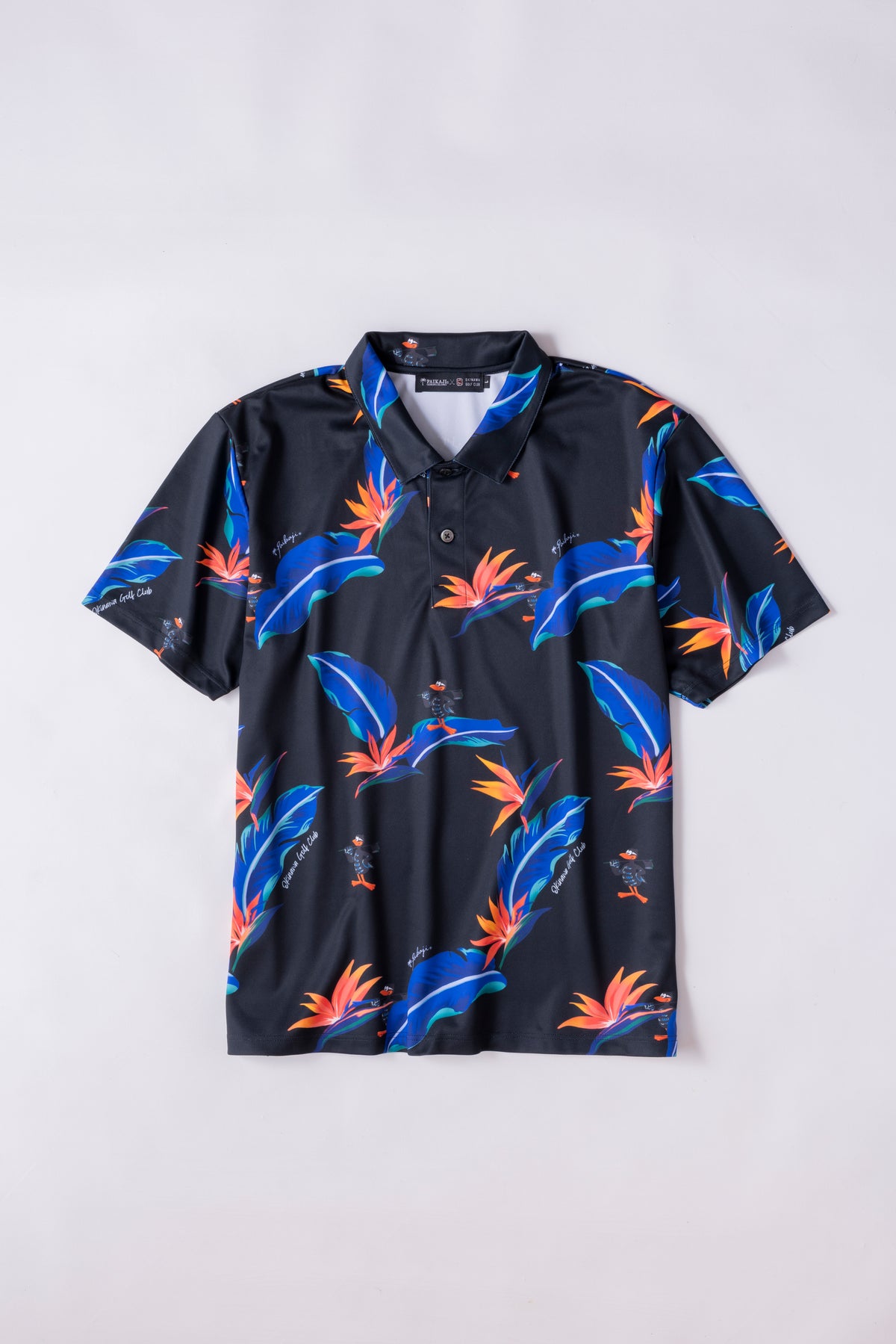 ＊NEW＊【MEN】PAIKAJI × OGC POLO Strelitzia&Higa BK
