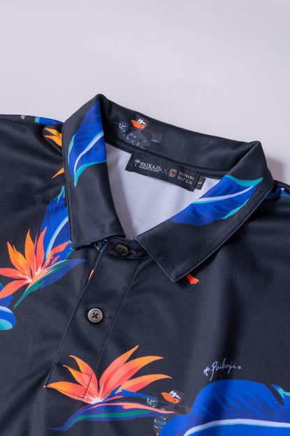 ＊NEW＊【MEN】PAIKAJI × OGC POLO Strelitzia&Higa BK