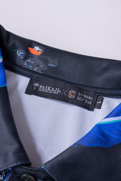＊NEW＊【MEN】PAIKAJI × OGC POLO Strelitzia&Higa BK