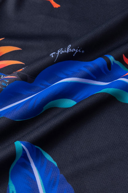 ＊NEW＊【MEN】PAIKAJI × OGC POLO Strelitzia&Higa BK