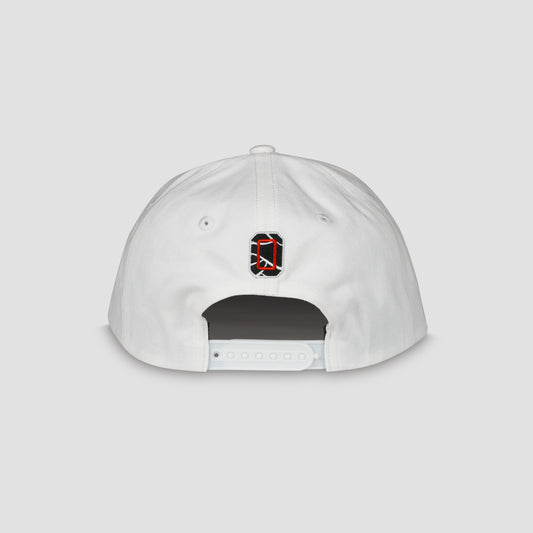 Flat Visor 6panel Logotype WH