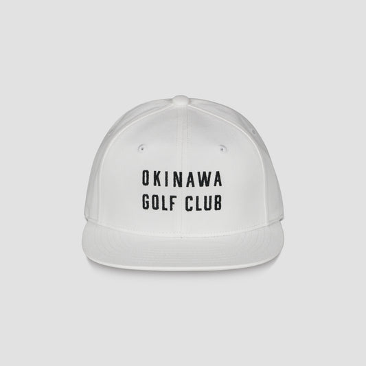 Flat Visor 6panel Logotype WH