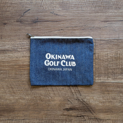 ＊NEW＊ Denim Pouch Logotype_HS