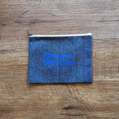 ＊NEW＊ Denim Pouch Logotype_HS