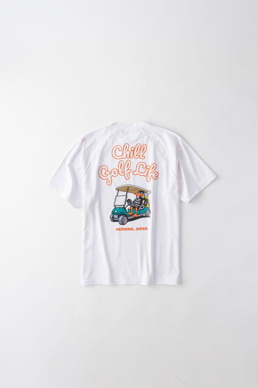 ＊NEW＊【UNISEX】Raglan Mock neck Shirt Chill Golf Life Cart Higa-kun 4way