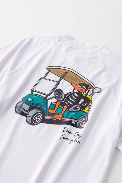 ＊NEW＊【UNISEX】Raglan Mock neck Shirt Cart Higa-kun 4way