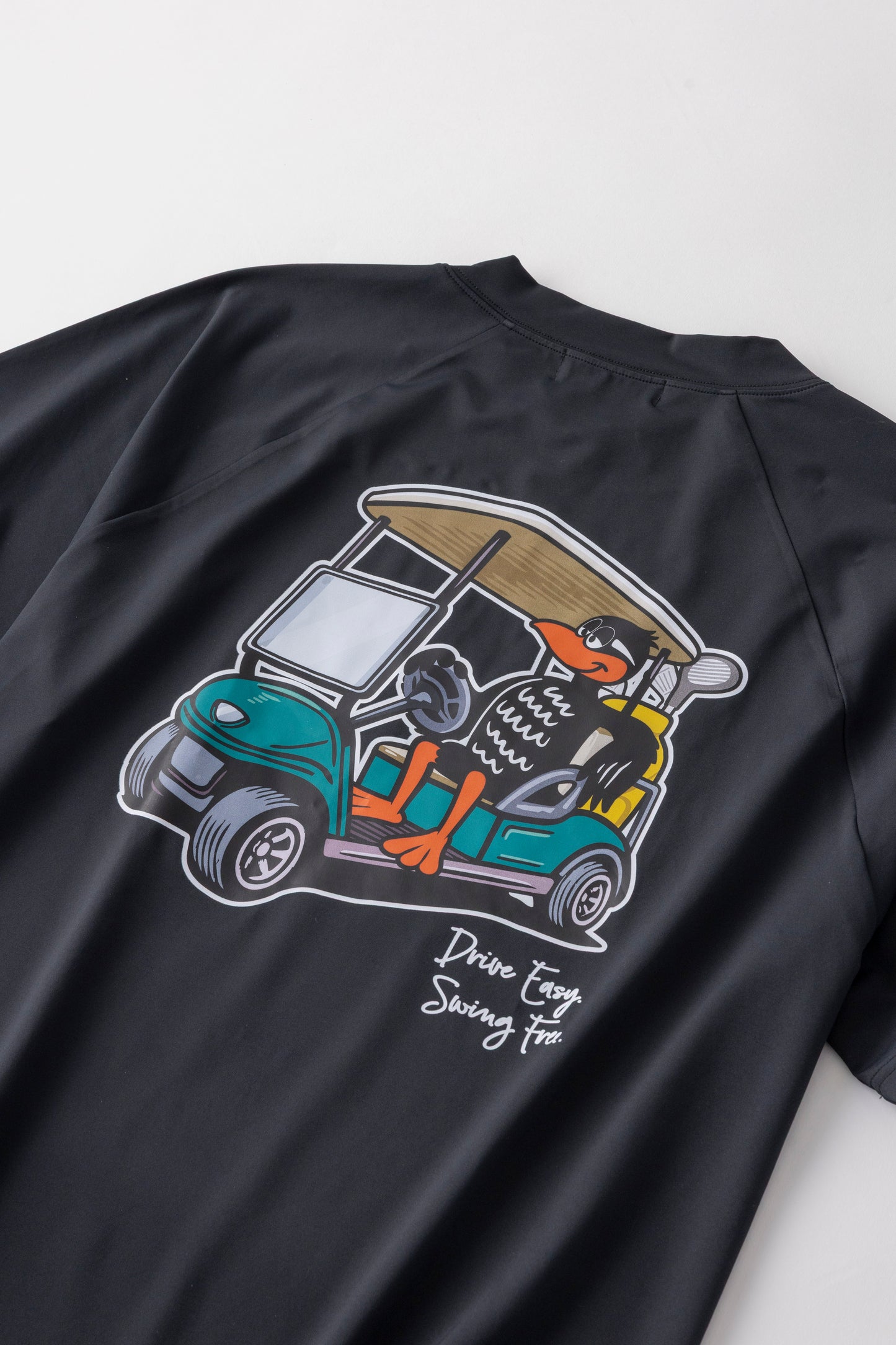 ＊NEW＊【UNISEX】Raglan Mock neck Shirt Cart Higa-kun 4way