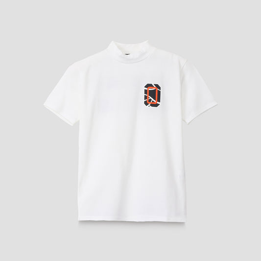 【Women】 Coral Mock Neck ''O'' WH