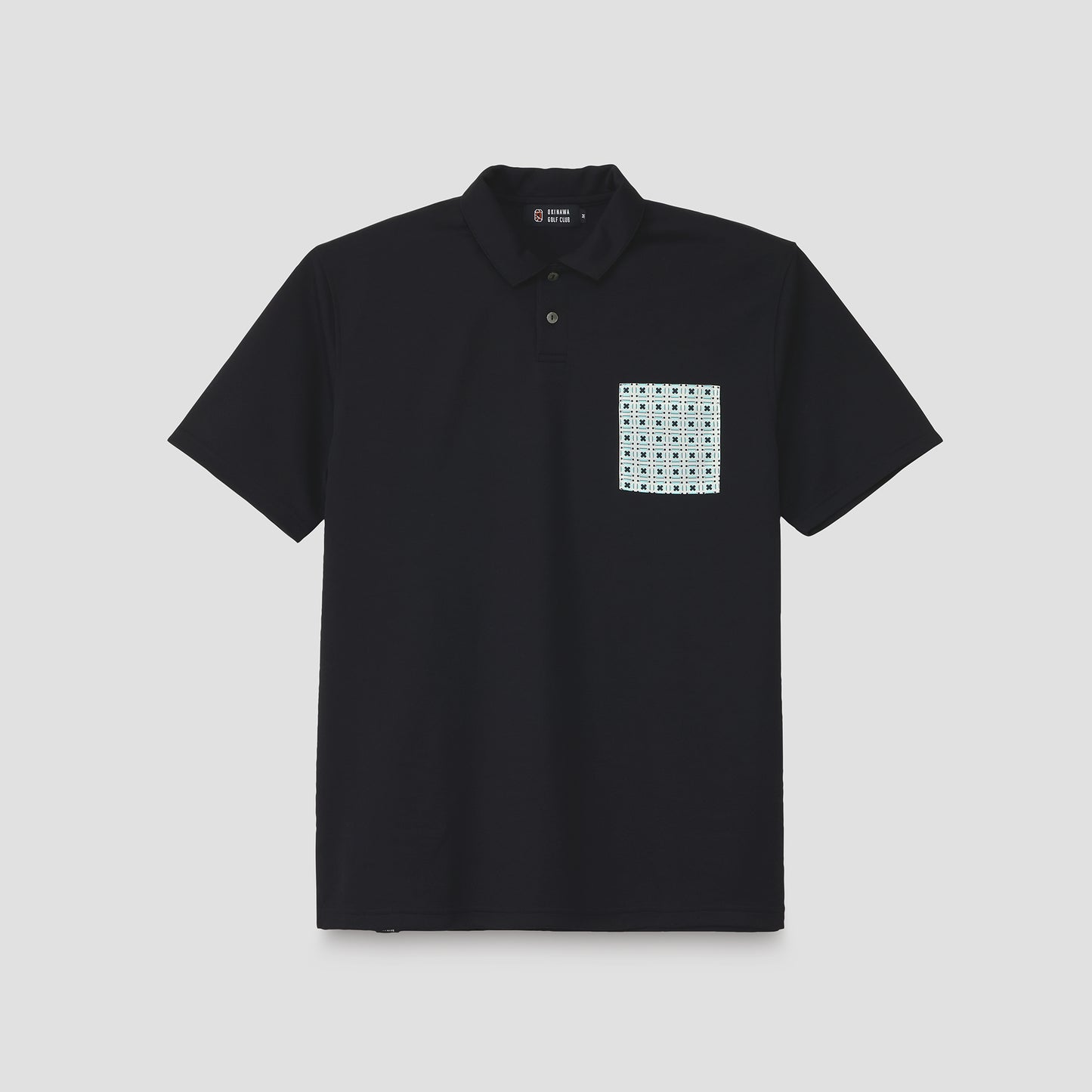 【Men】 CORAL POLO Cross Block
