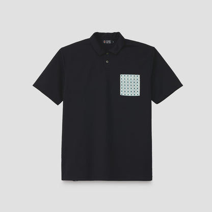 【Men】 CORAL POLO Cross Block