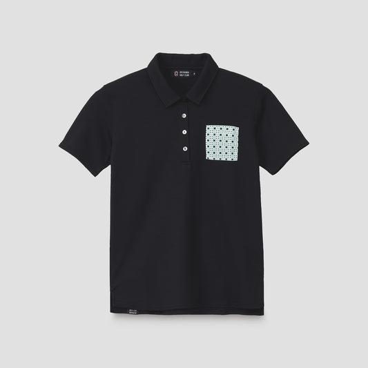 【Women】 CORAL POLO Cross Block